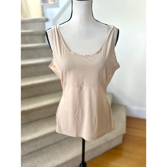 Spanx ThinStincts Nude Scoop Sleeveless Shaping Tank Top - Picture 1 of 6
